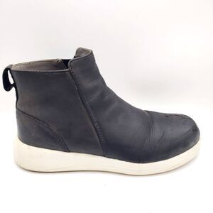 Red Wing 2030 Women's Aluminum Toe EH Side Zip Safety Work Boots Black 7.5B